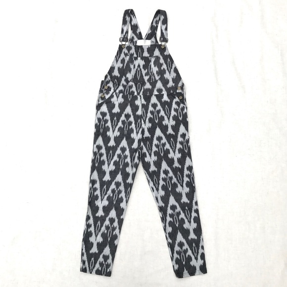Staci Woo Pants - Staci Woo Guatemalan Ikat textile overalls